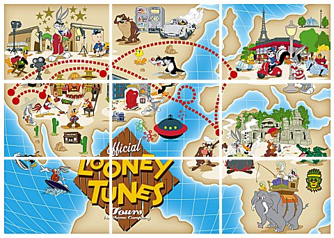 Looney Tunes Back In Action Tunes Tours Card FOIL LTT9 