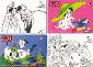 Thumbnail of 101 Dalamations - Colour In Card Set