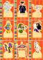 Thumbnail of Hunchback Notre Dame - Finger Puppet 10 Card Set