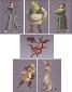 Thumbnail of Shrek 2 the Movie - 6 Card Silver Foil Chase Set