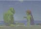 Thumbnail of Shrek 2 the Movie - Foil Parallel Base Card 16